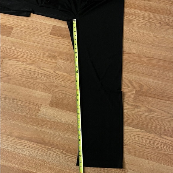 Chic Black Beach Coverup Pants - Picture 6 of 7